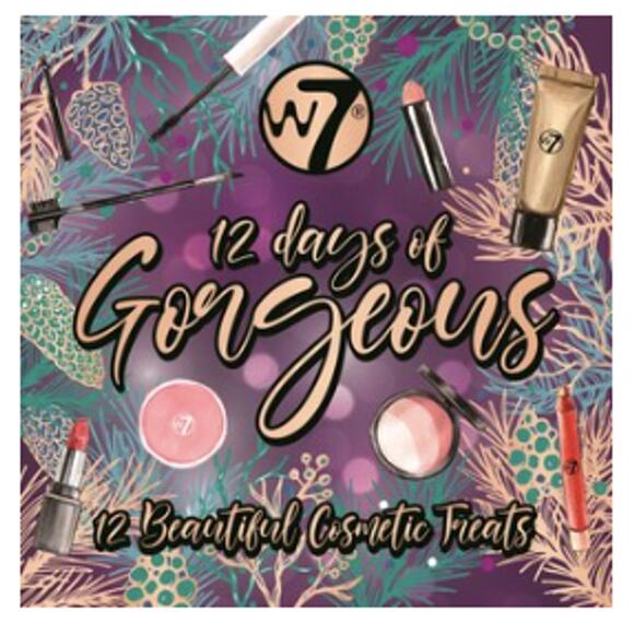 W7 Gift Set Mystery Makeup Stocking Stuffer Present Lip Mascara Hair Clip - Picture 1 of 3